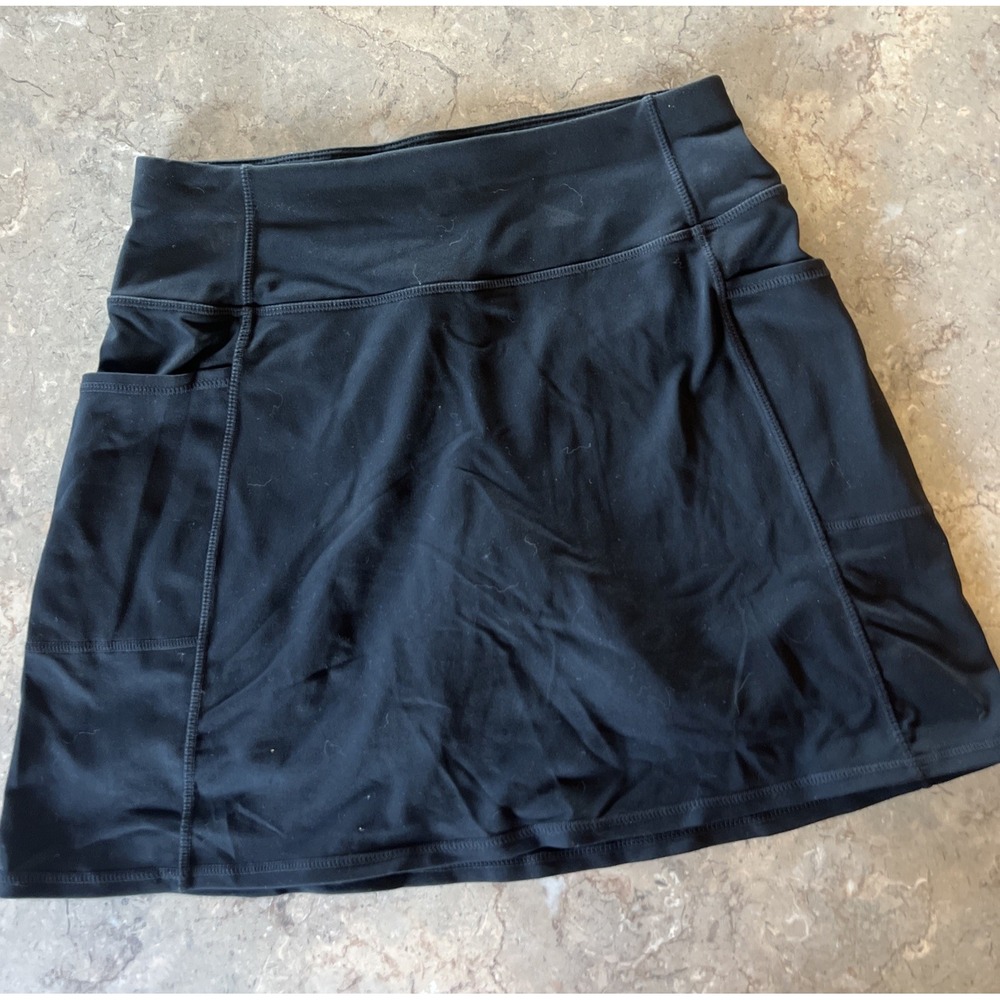Women's Sketchers Skort W/pockets Black Sz Small